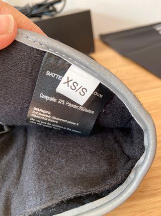 Savior luvas aquecidas inteligentes novas XS/S