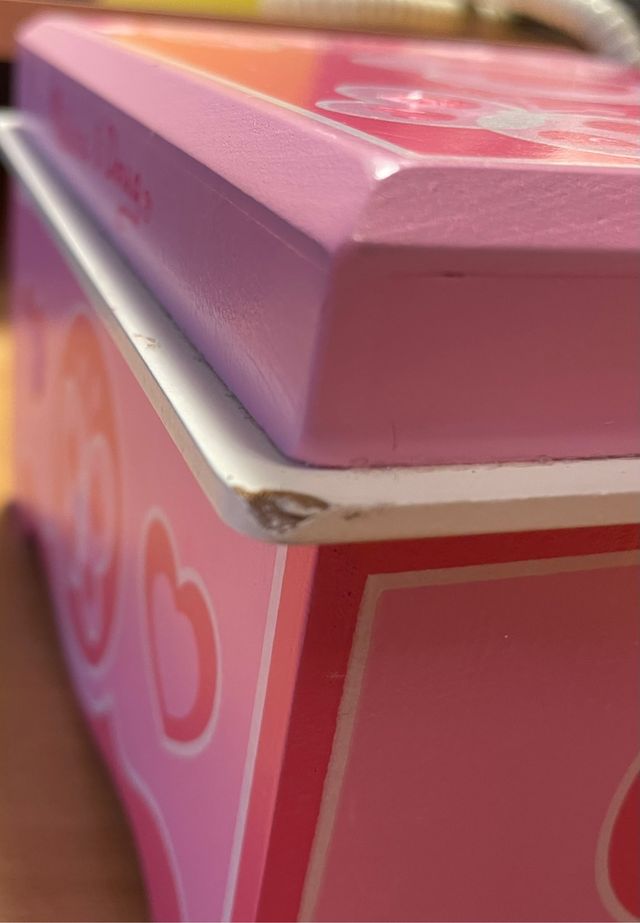 Portagioie bambina in legno