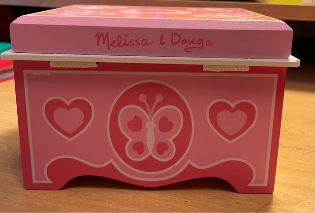 Portagioie bambina in legno