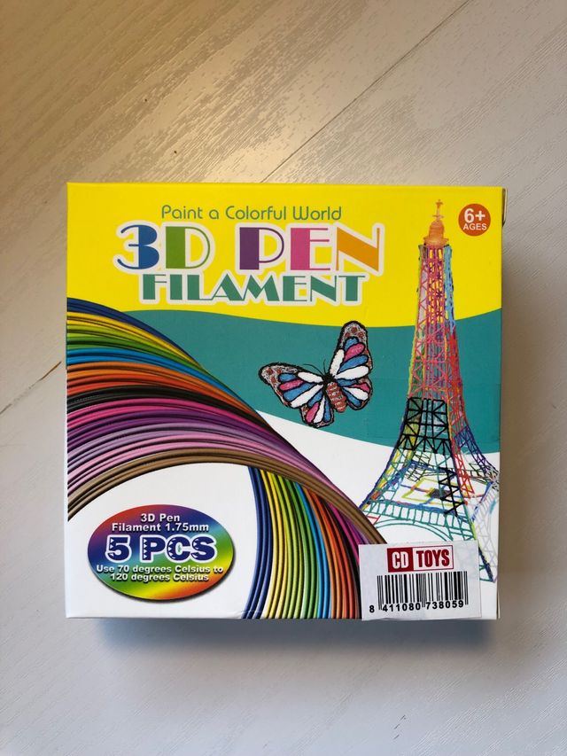 3D recambios de filamento para bolígrafo 3D