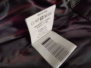 Parka piel ovino negro 