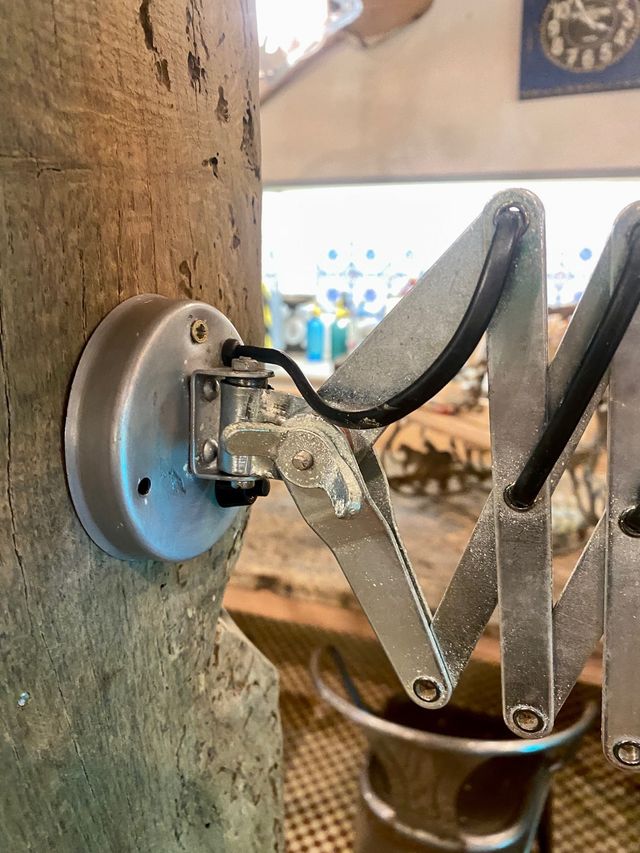 Lámpara flexo vintage . años 70. Cervera