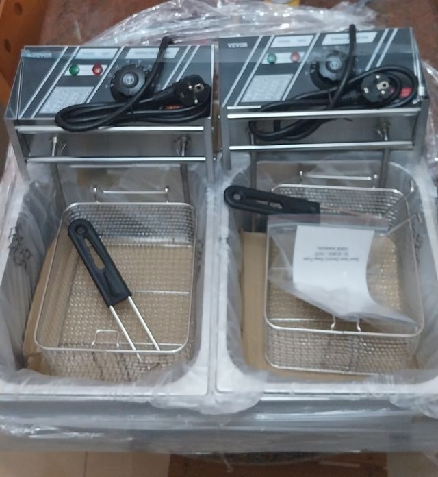 Freidora doble en buen estado