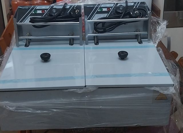 Freidora doble en buen estado