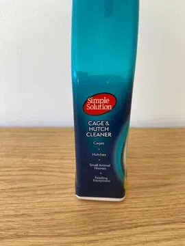 Limpador antibacteriano de gaiolas e coelheiras na