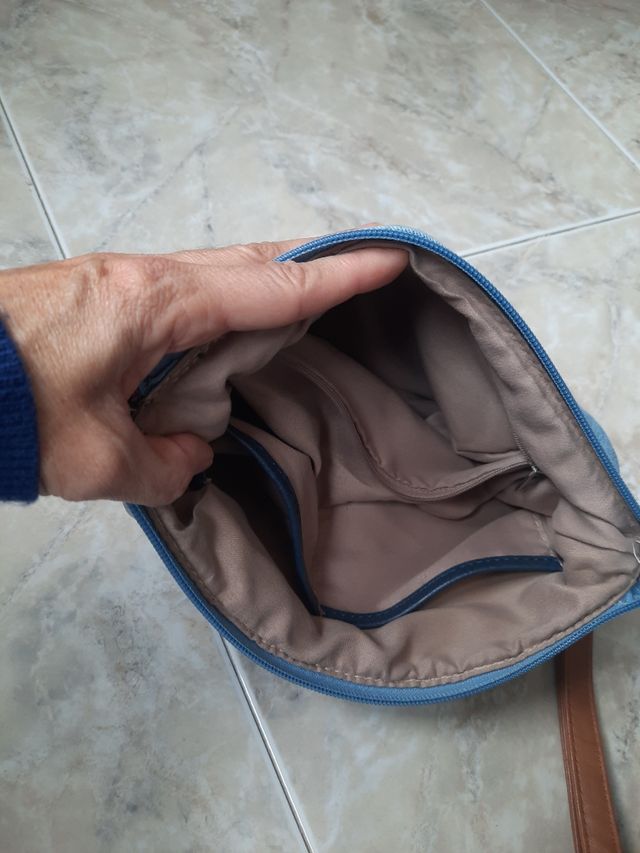 Bolso de mano vaquero