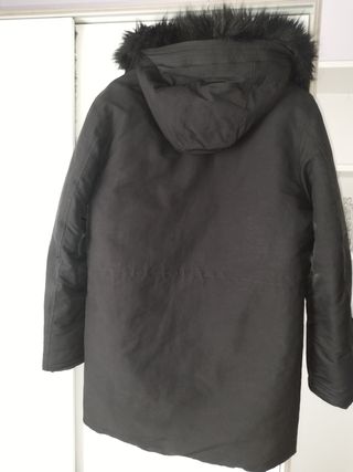 Parka negra