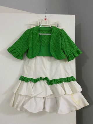 traje de gitana niña