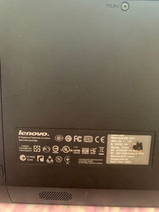 Computadora portátil Lenovo ACPI