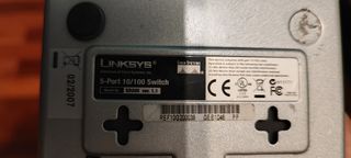 Switch 5 puertos Linksys