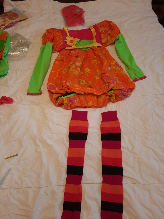 Disfraz "Payasa" adulto (tb de niño)