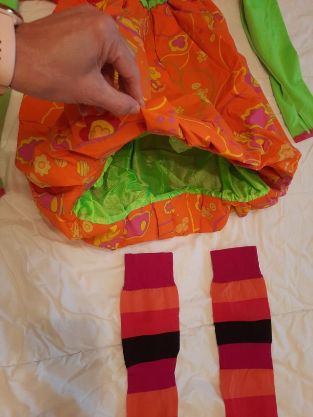 Disfraz "Payasa" adulto (tb de niño)