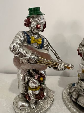 figuras circo en plata