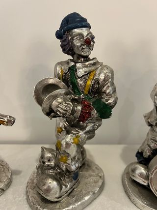 figuras circo en plata