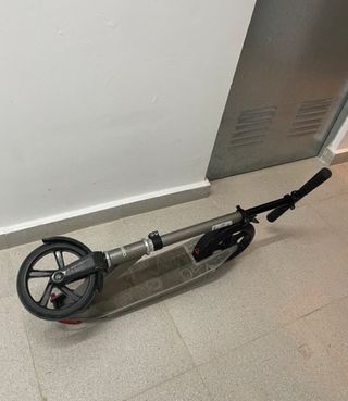 Patinete Oxelo gris/negro – Plegable y ajustable