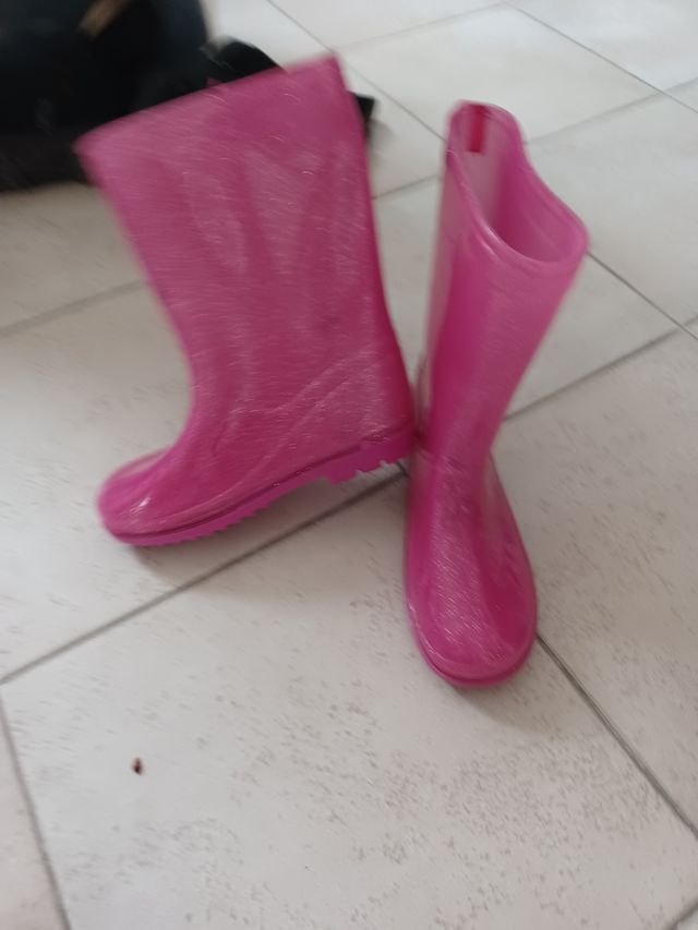 LOTE de Botines de lluvia