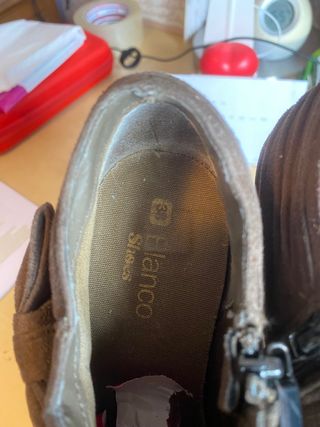 Botines de tacón 38