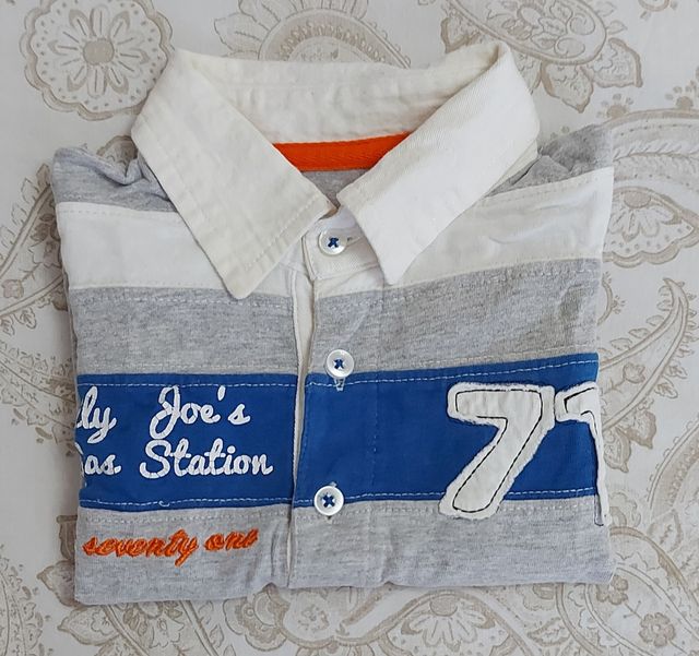 Polo manga larga niño 9-12 meses