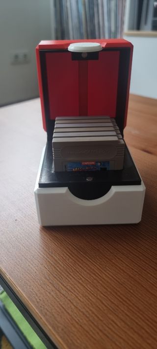 Organizador juegos game boy pokeball
