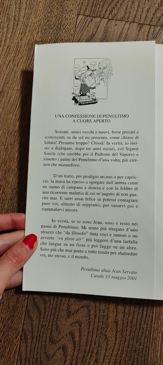 Libro "Diario di Penultimo"