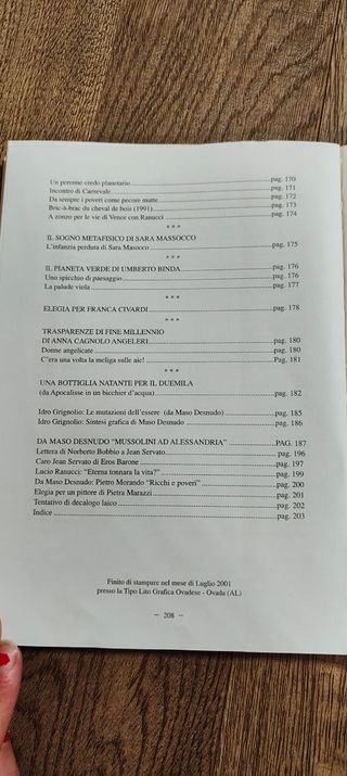 Libro "Diario di Penultimo"