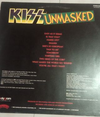 Disco de vinil dos Kiss