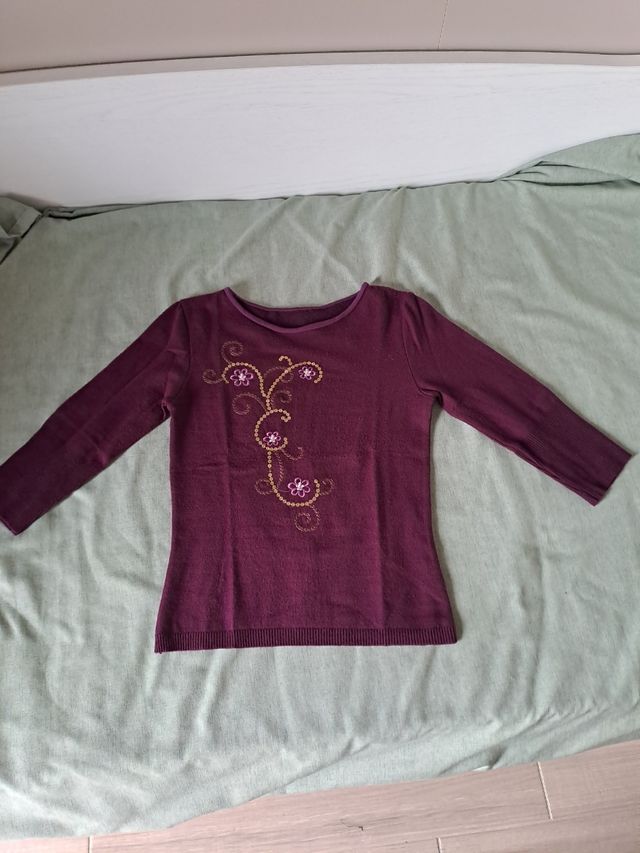 maglioncino in maglia rasata