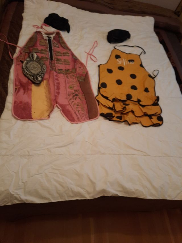 Delantales flamenca y torero
