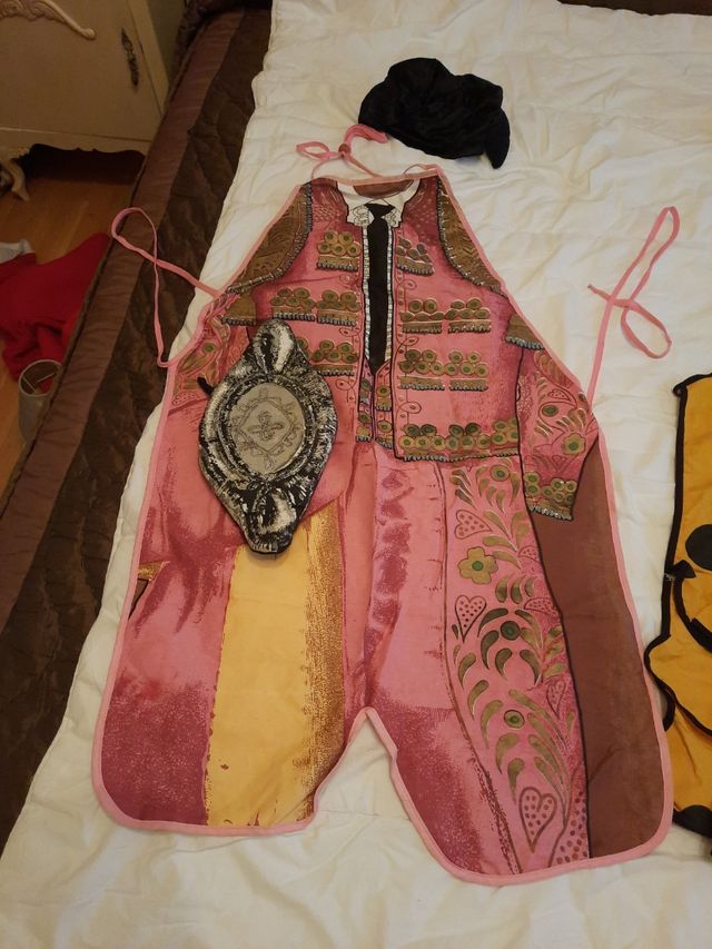 Delantales flamenca y torero