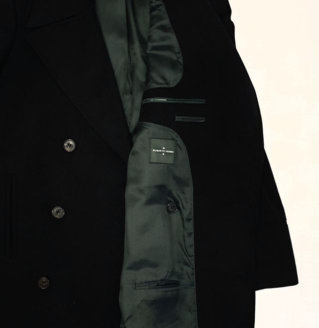 ABRIGO ROBERTO VERINO LANA 100 %