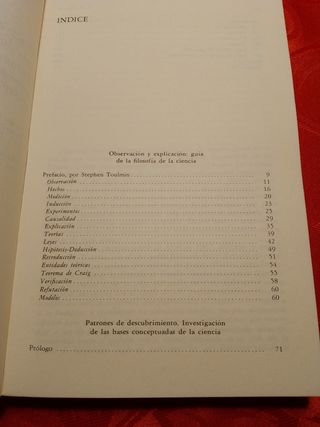 Observación y explicación