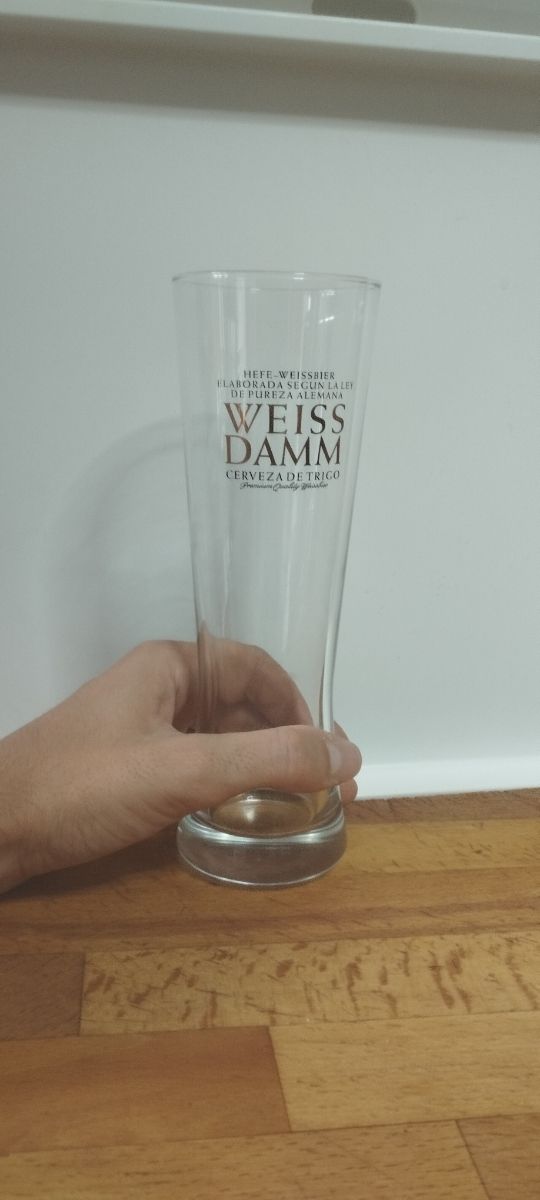 Vaso cerveza 33cl Weiss Damm