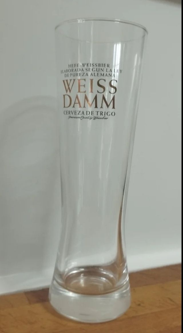 Vaso cerveza 33cl Weiss Damm