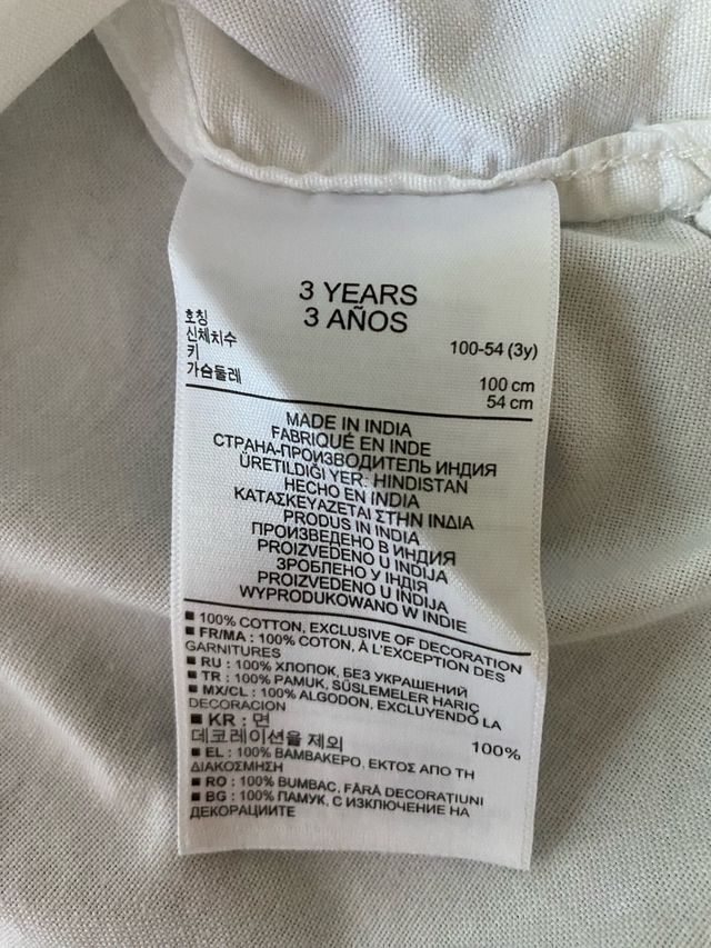 Camisa GAP niño 3 años