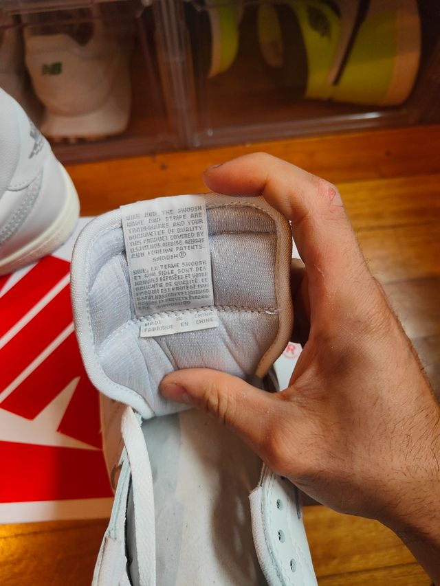 Jordan 1 low Neutral Grey 85'