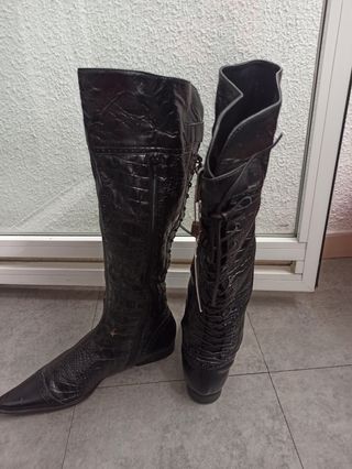 Botas piel