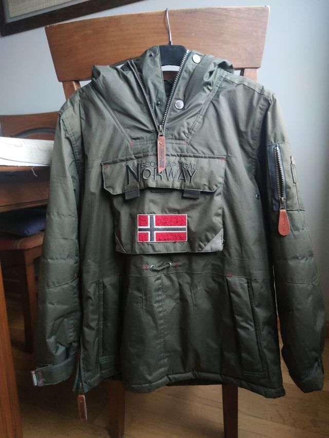 Geographical Norrway chaqueta T12 con pelo