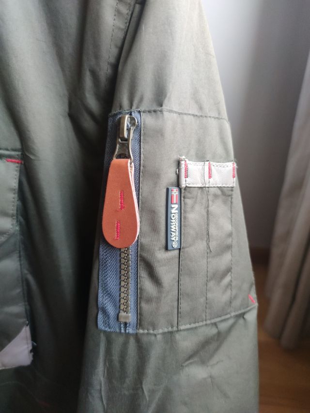 Geographical Norrway chaqueta T12 con pelo