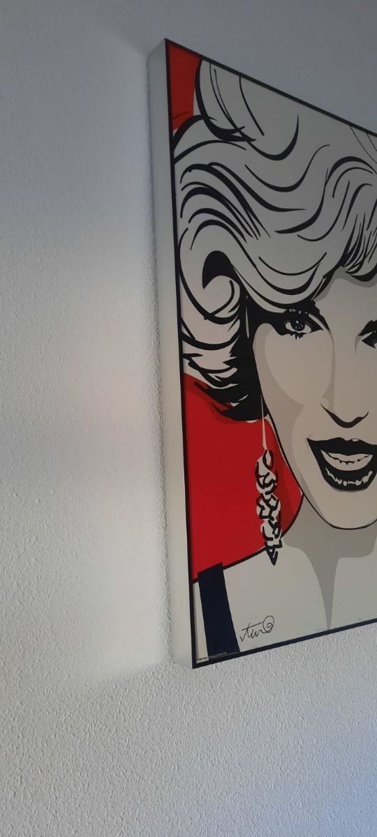 Cuadros Marilyn Monroe y Andrey Hepburn