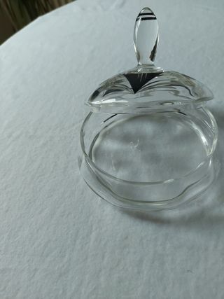 Frascos de tocador art-decó de crista