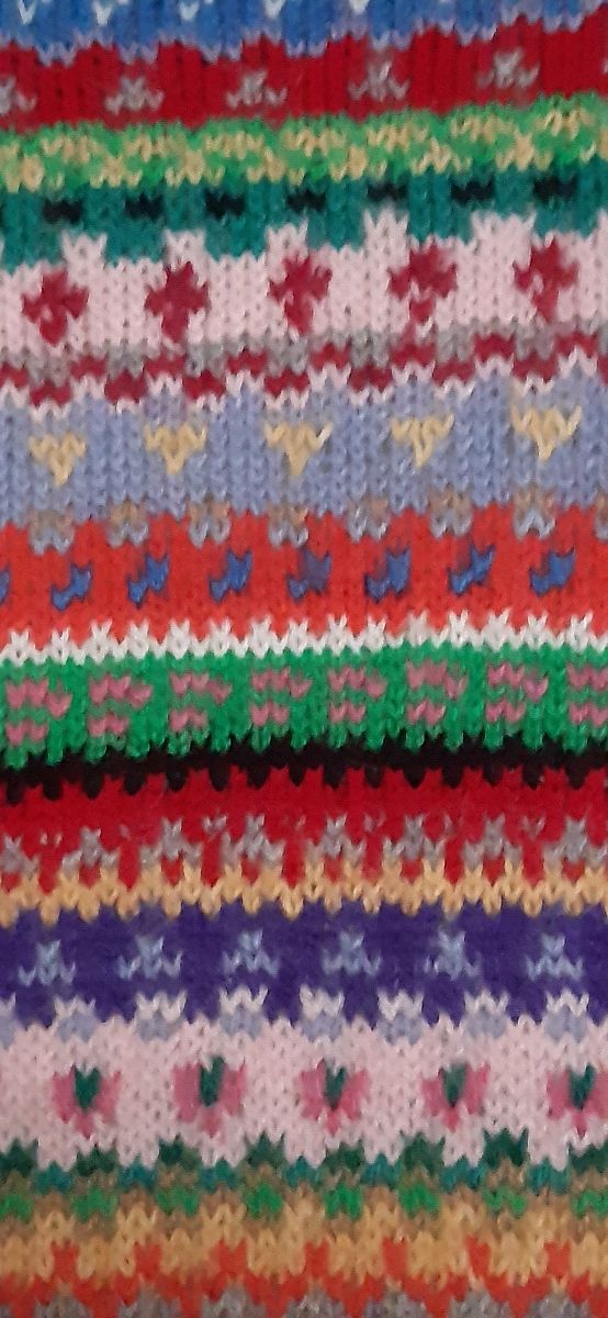 Chaqueta de punto artesanal