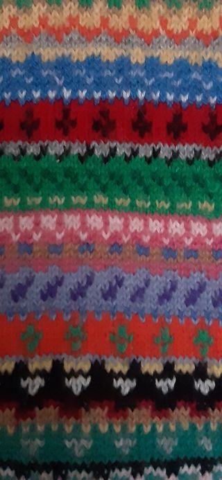 Chaqueta de punto artesanal