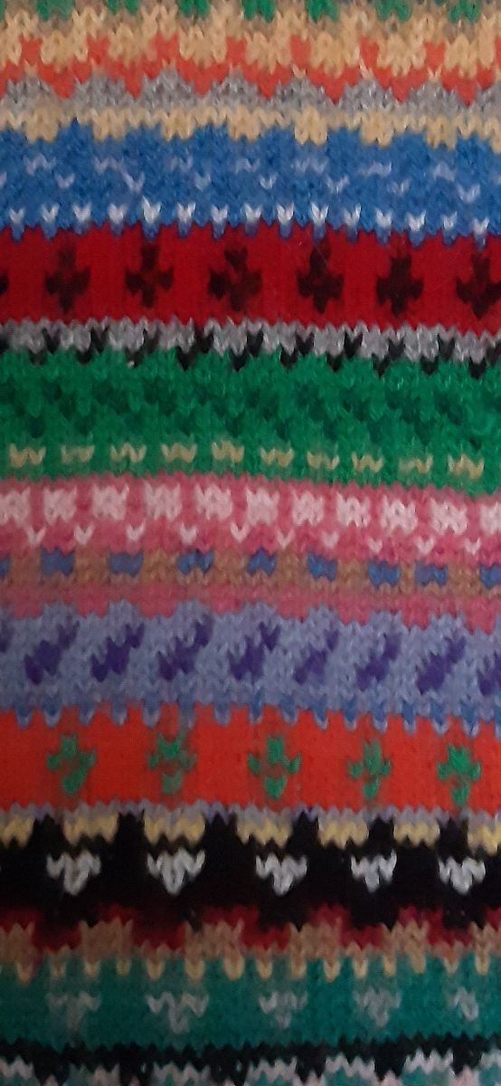 Chaqueta de punto artesanal