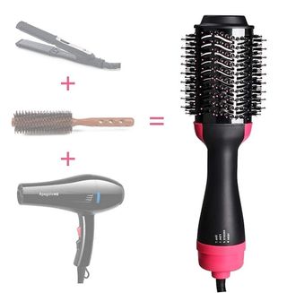 Cepillo y secador de pelo multifuncional ✅💯