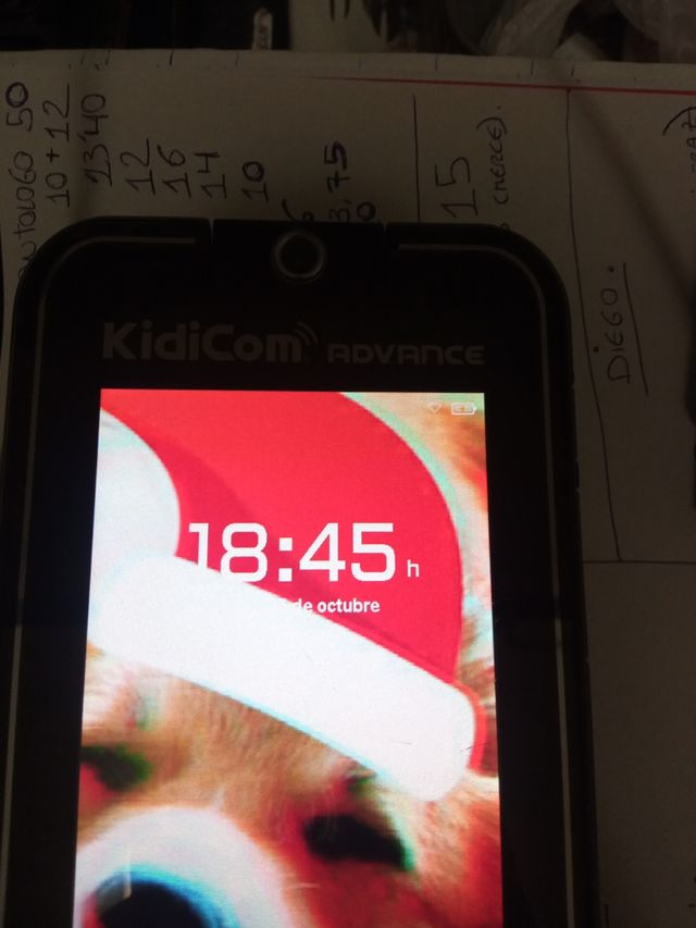 Teléfono  kidicom para niños