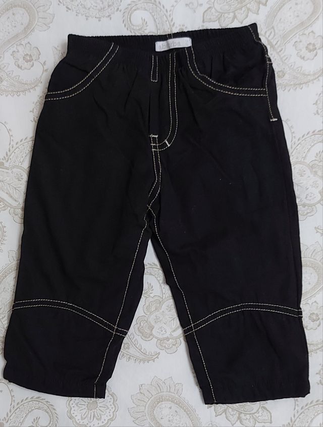 Lote 4 pantalones niño 6-12 meses