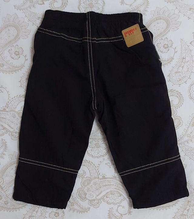 Lote 4 pantalones niño 6-12 meses