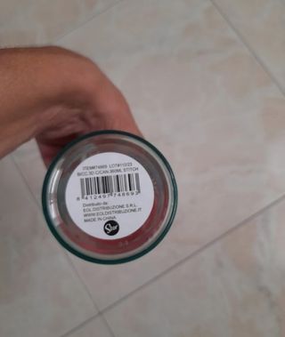 Bicchiere Stitch con cannuccia e tappo