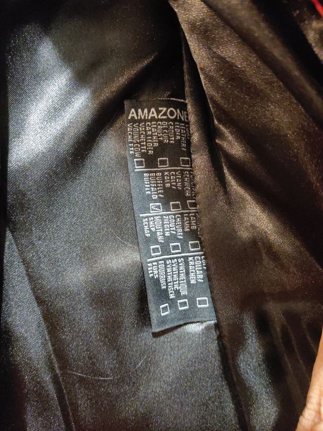 Biker de cuero auténtico de 160 eu a 40 eu