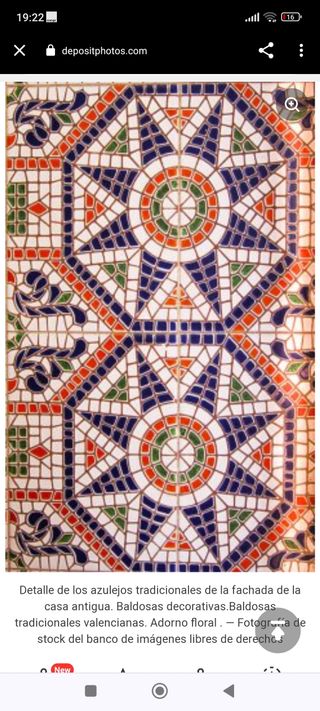 Azulejo tradicional casa Valenciana
